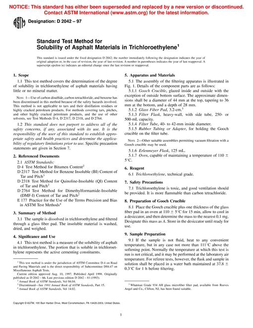 ASTM D2042-97