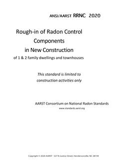 ANSI AARST RRNC-2020