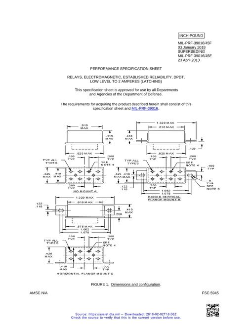 MIL MIL-PRF-39016/45F