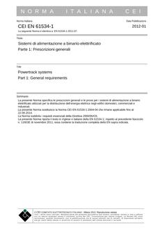 CEI EN 61534-1
