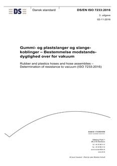 DANSK DS/EN ISO 7233