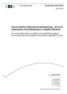 DANSK DS/EN ISO 21417