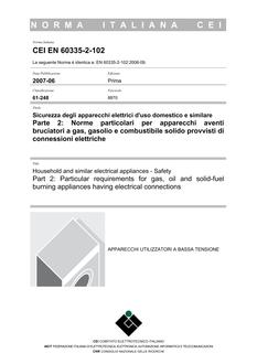 CEI EN 60335-2-102