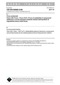 CEI EN 60068-2-69