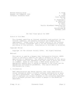 IETF RFC 3004