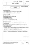DIN EN 50173-2/AA - DRAFT