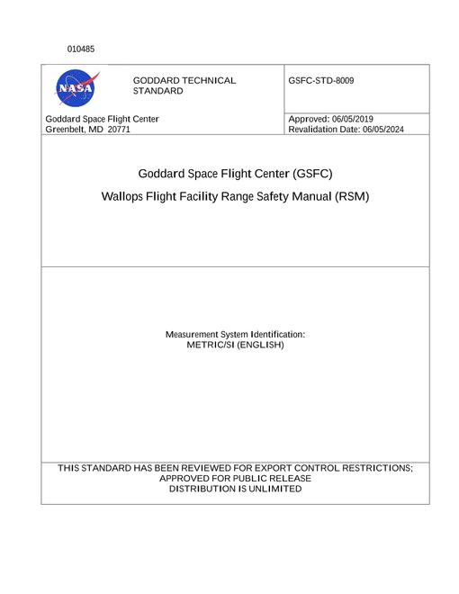 NASA GSFC-STD-8009