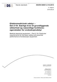 DANSK DS/EN 60601-2-18