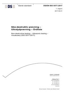 DANSK DS/EN ISO 5577