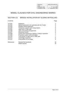 NR NR/L3/CIV/140/121C ISSUE 3