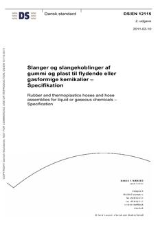 DANSK DS/EN 12115