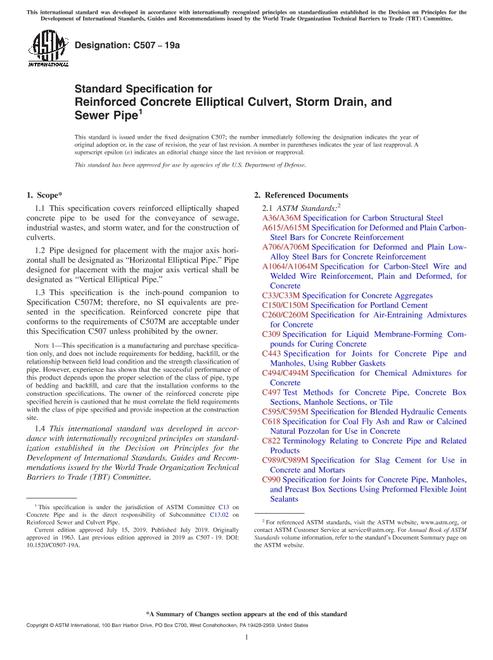 ASTM C507-19a