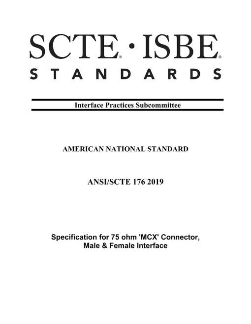 SCTE 176 2019