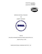 BHMA A156.9-2001