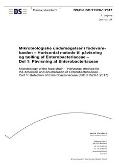 DANSK DS/EN ISO 21528-1