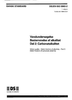 DANSK DS/EN ISO 9963-2