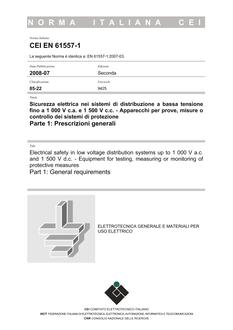 CEI EN 61557-1