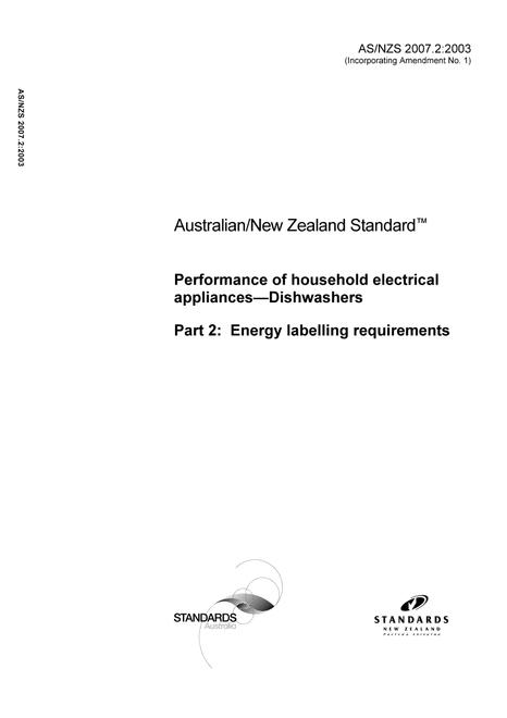AS/NZS 2007.2:2003