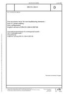 DIN EN 1364-4