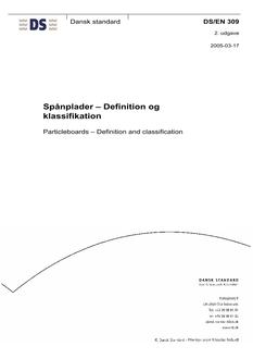 DANSK DS/EN 309