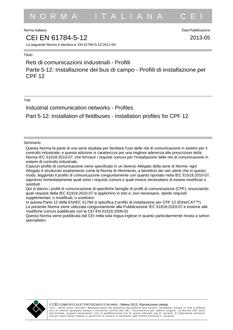 CEI EN 61784-5-12