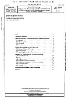 VDI VDI 2727 BLATT 3
