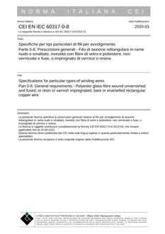 CEI EN IEC 60317-0-8