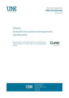 AENOR UNE-EN ISO 846