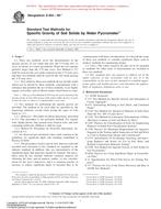 ASTM D854-00e1