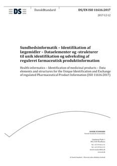DANSK DS/EN ISO 11616
