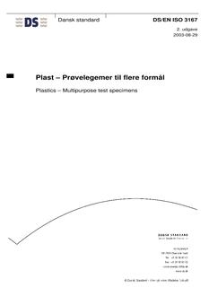 DANSK DS/EN ISO 3167