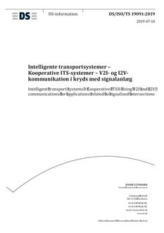 DANSK DS/ISO/TS 19091