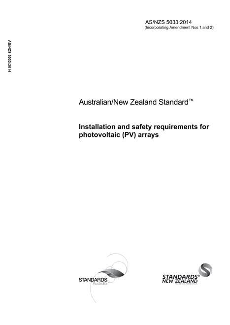 AS/NZS 5033:2014