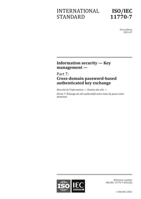 ISO/IEC 11770-7:2021