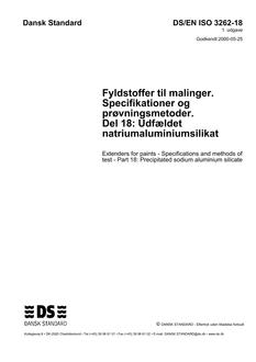 DANSK DS/EN ISO 3262-18