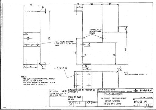 NR BRS-SE 174 ISSUE A
