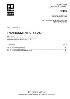 DNV DNV-RU-SHIPS PART 6 CHAPTER 12