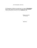 FIPS FIPS-PUB-20 Notice 1 - Withdrawn