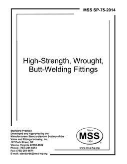 MSS SP-75-2014