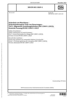 DIN EN ISO 13849-1