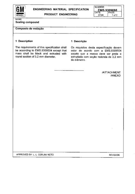 GMSA EMS 9309695