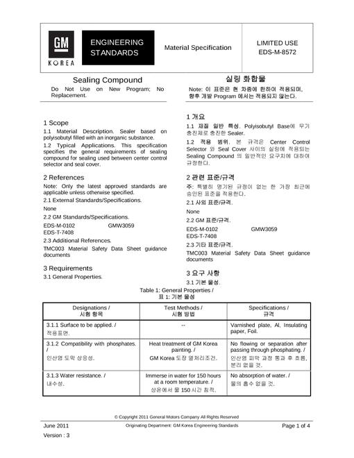 GMKOREA EDS-M-8572