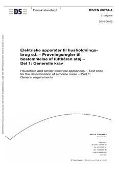 DANSK DS/EN 60704-1