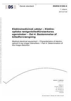 DANSK DS/EN 61262-4