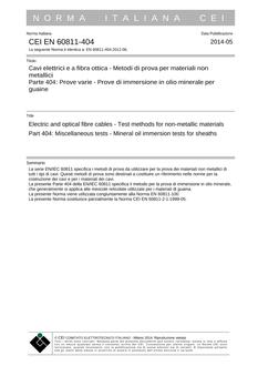 CEI EN 60811-404