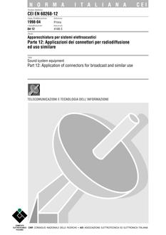 CEI EN 60268-12