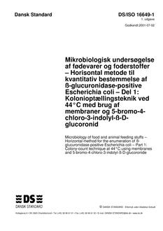 DANSK DS/ISO 16649-1
