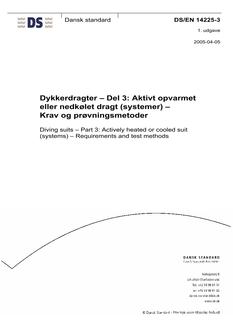 DANSK DS/EN 14225-3