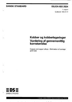DANSK DS/EN ISO 2624