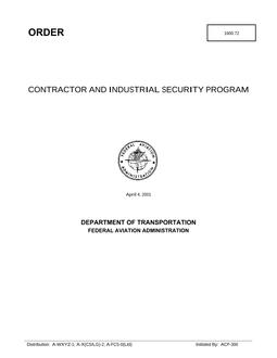 FAA FO 1600.72